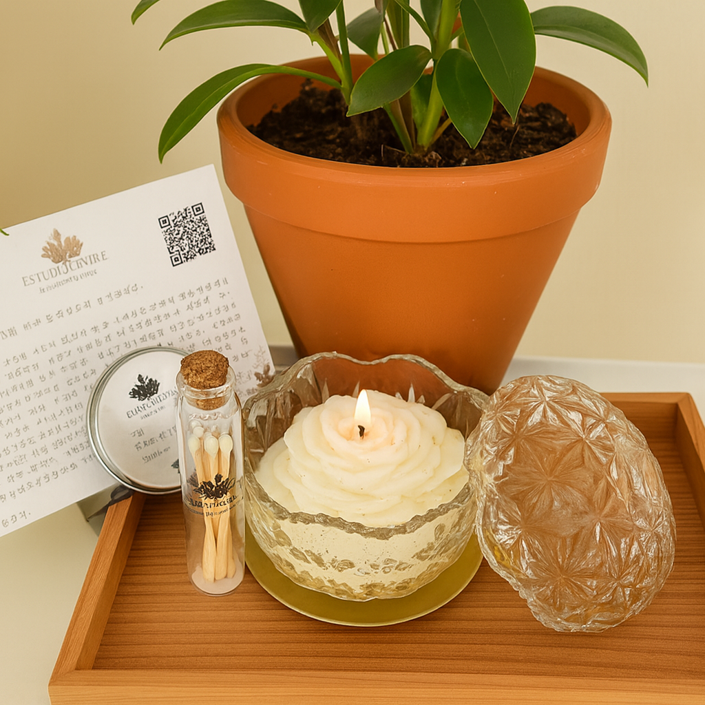 VIGOR & CONCENTRATION (GREEN FOCUS) - JEWELRY JAR CANDLE