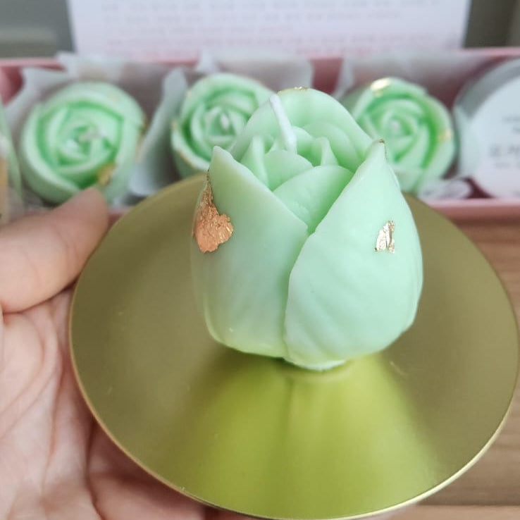 Tulip Kit (4 Sculptural Candles) - Single Scent Selection